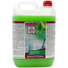 Detergjent per pastrimin e dyshemese me ekstra arome Sucitesa AQUAGEN 2D GREEN TEA 5lit